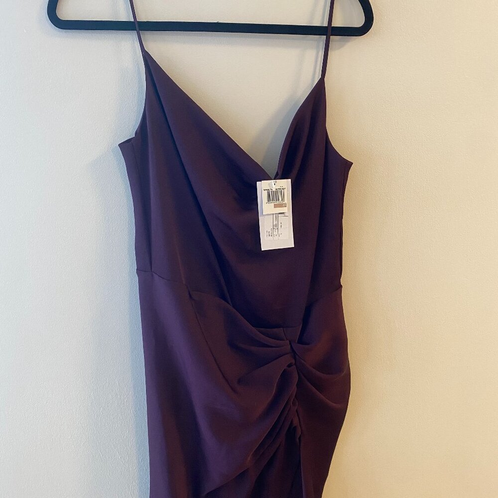NWT - IRO slip dress in stunning burgundy - size 42 or US 10
